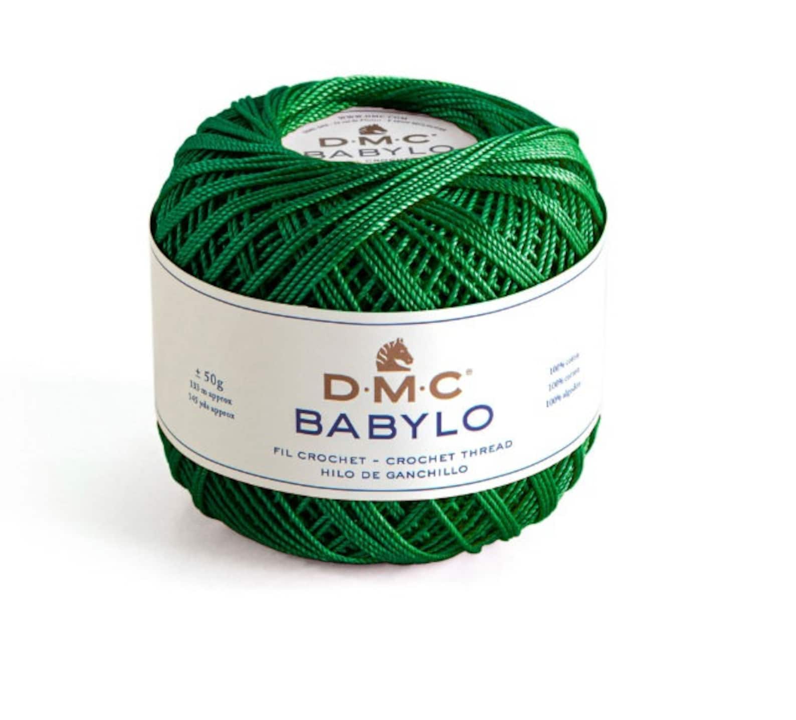 DMC BABYLO Crochet Cotton No.20, Crochet Thread Babylo 20, Babylo Size ...