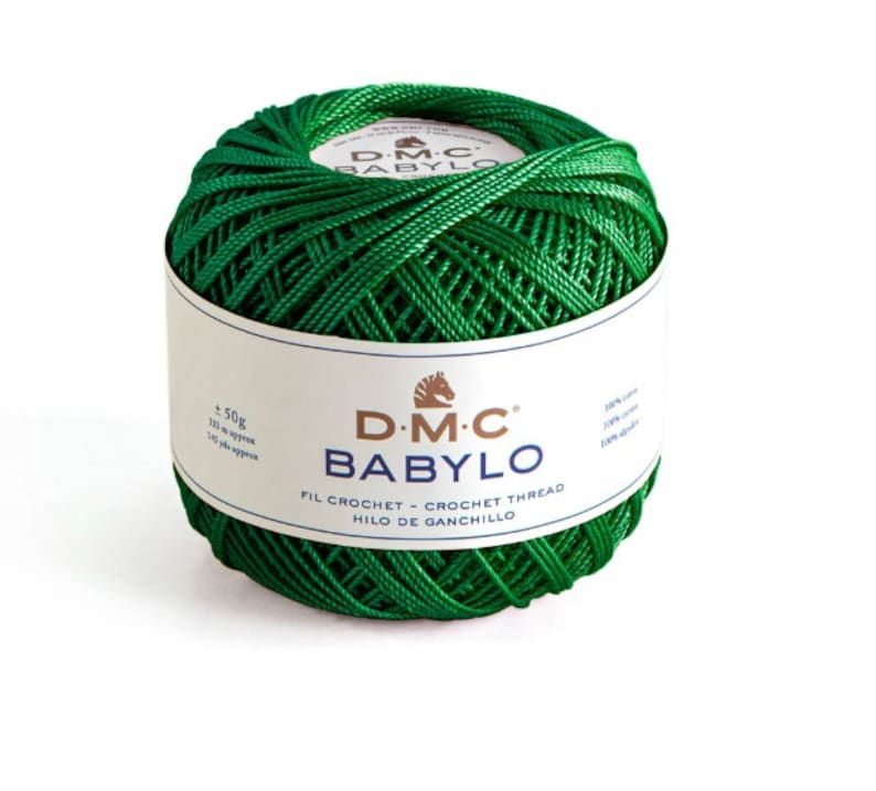 DMC BABYLO Crochet Cotton No.20, Crochet Thread Babylo 20, Babylo Size