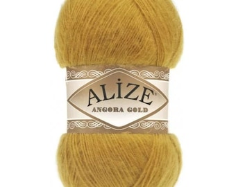 Alize Angora Gold, Wool Yarn, Handknitting Yarn, Acrylic Yarn, Crochet Yarn, Knitting Yarn, Crochet Yarn, Mohair Yarn, Angora Yarn