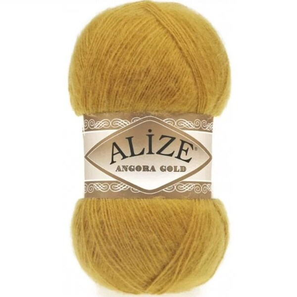 Alize Angora Gold, Hilo de lana, Hilo de punto a mano, Hilo de acrílico, Hilo de ganchillo, Hilo de punto, Hilo de ganchillo, Hilo de Mohair, Hilo de angora