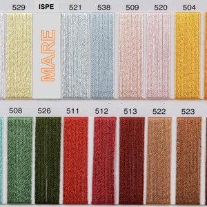 ISPE MARE, Italian Viscose Yarn, 100 % Rayon Knitting Yarn, Crochet Thread, Viscose Silk, Made in Italy, Soft Crochet Thread, High Quality image 8