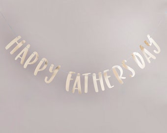 Father's Day Banner, Fathers Day Decorations, Fathers Day Party Supplies, Fathers Day Gift