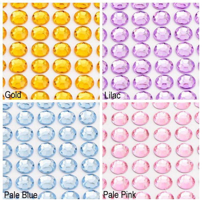 Crystal Self Adhesive Diamante Stick on Rhinestone Gems on Etsy