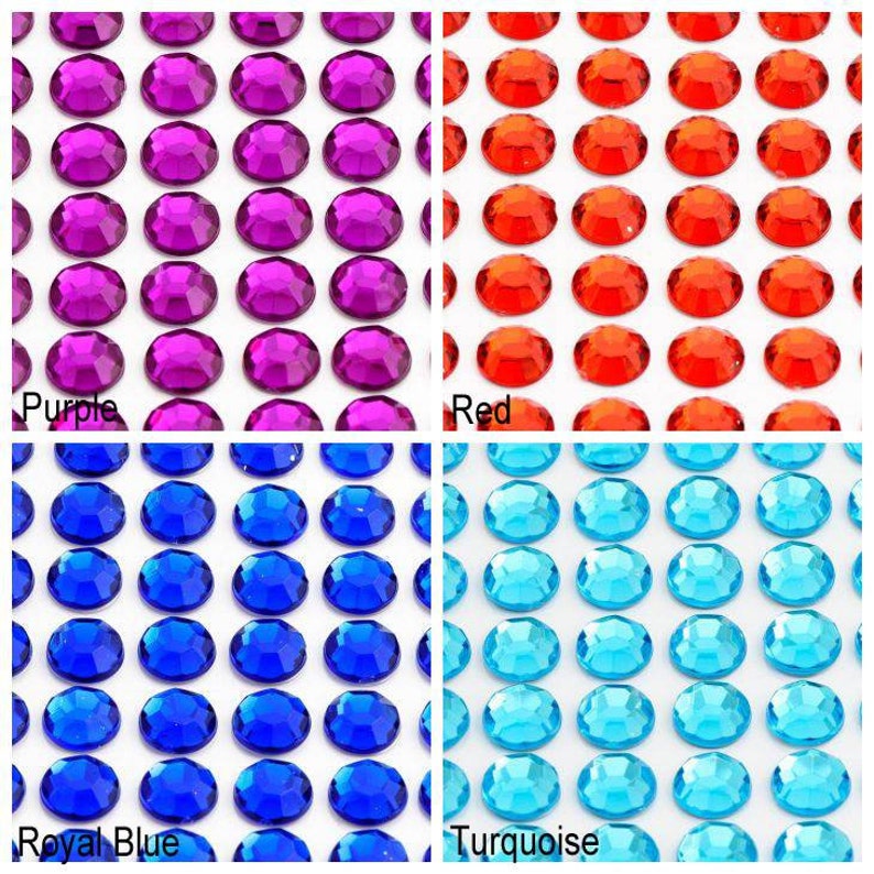 Crystal Self Adhesive Diamante Stick on Rhinestone Gems on Etsy