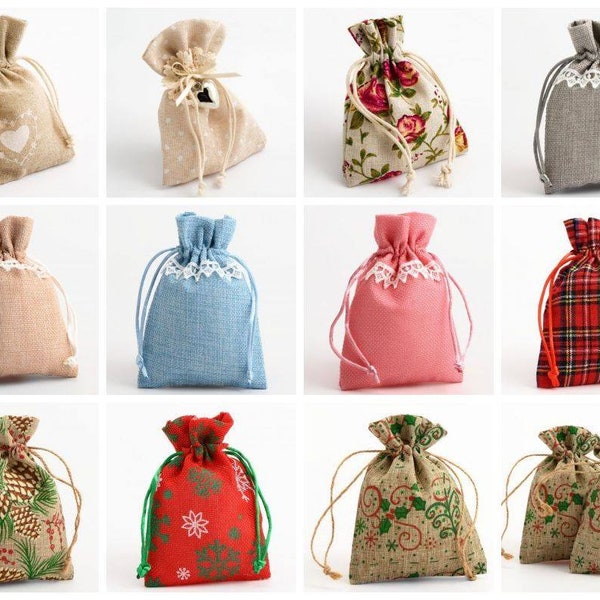 Hessian Bags - Etsy UK
