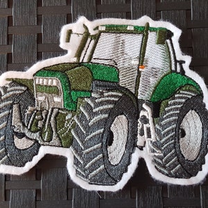 Tractor Deutz3, tractor, agriculture, patch for school cone, shirt, bag, pillow etc.
