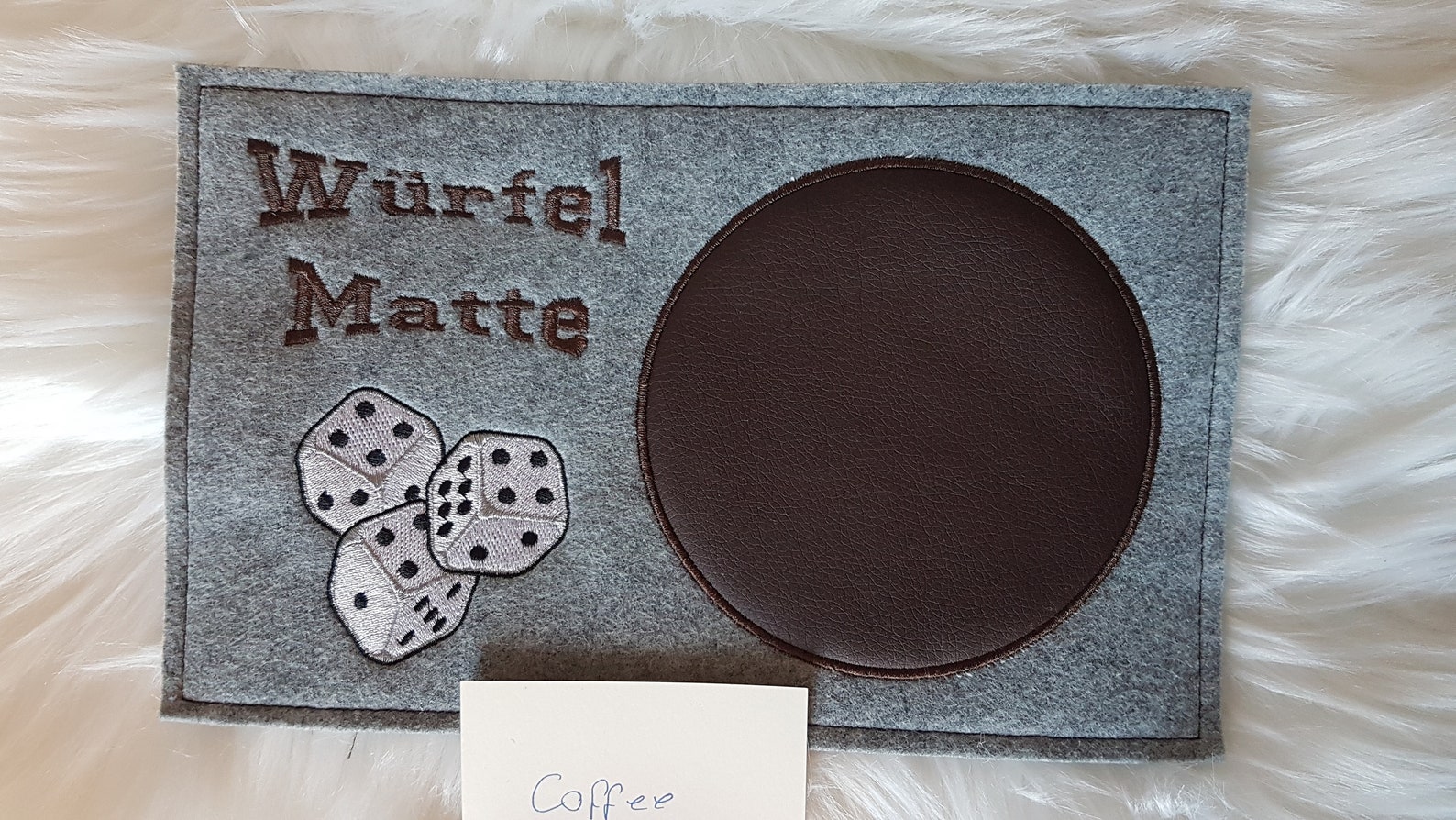 Dice pad craps dice mat cube mat whisper mat gamble mat Etsy