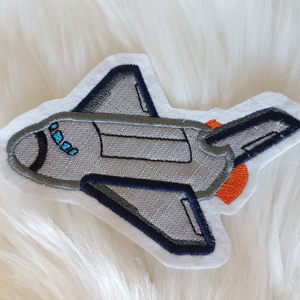 Space Shuttle, Spaceshattle zum Aufnähen ,Patch