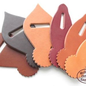 Leather Saddle Catchers or Keepers