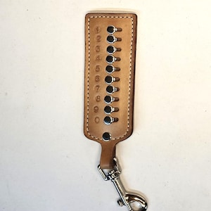 Leather Ten Pen Cattle Counter