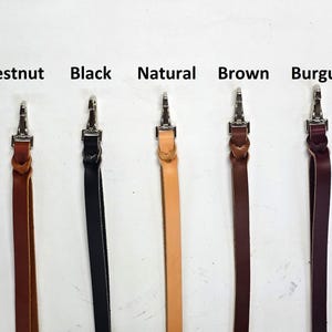 Cuerdas de cuero para sillín