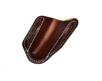 Trapper Messerscheide aus Leder