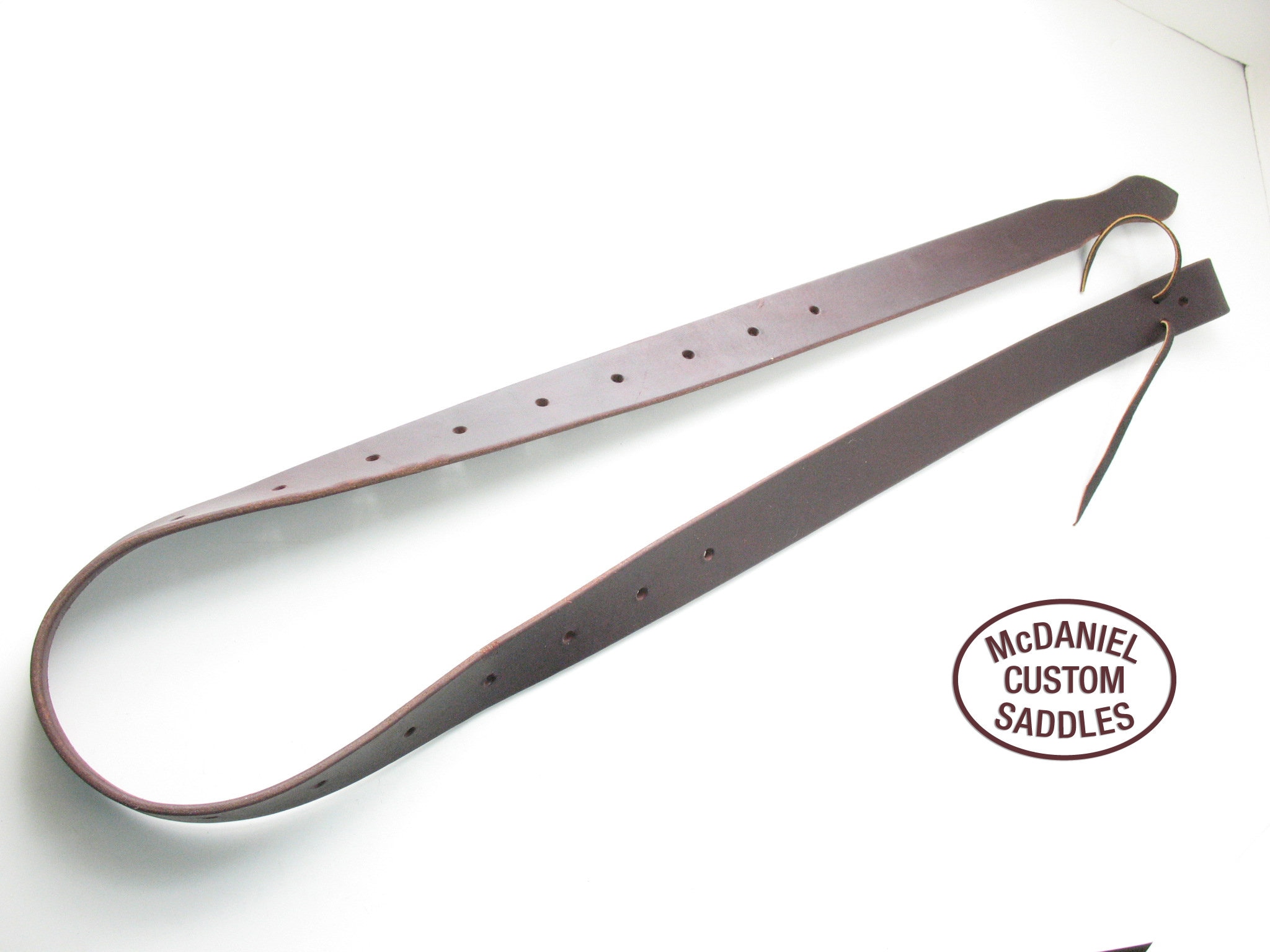 Laguiole David Sangle Courte Cuir Pour Selle De Dressage