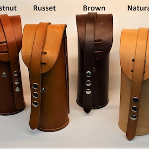 Leather Water Bottle Holster