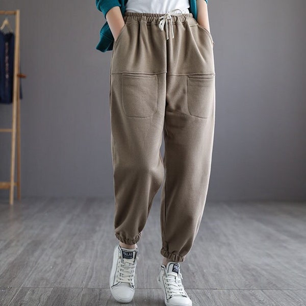 White Harem Pants - Etsy