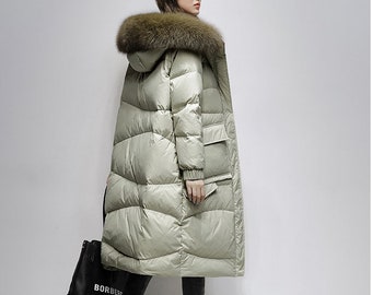plus size down puffer jacket