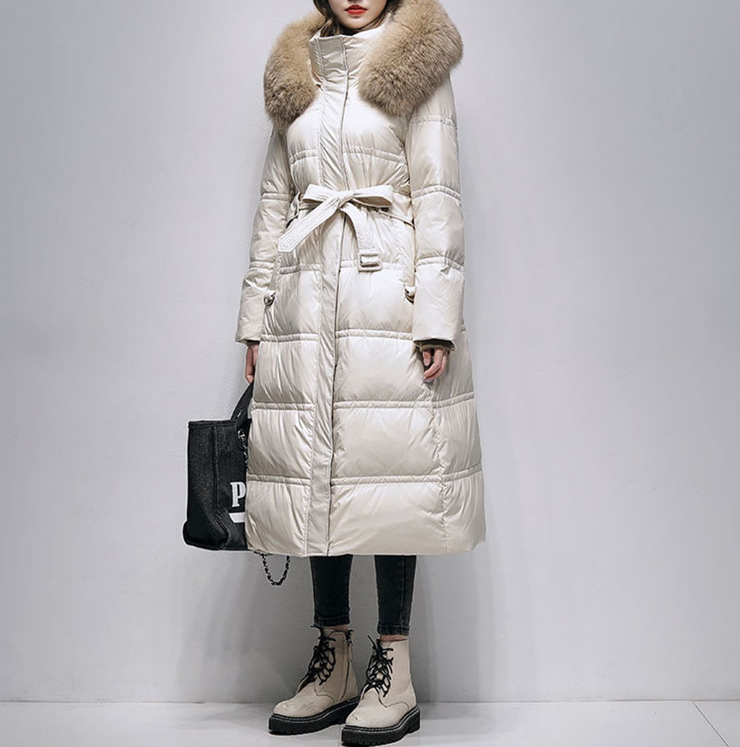 Winter Women's Long Down Jackets, Highend Down Coat, Casual Down Coat, Thickened,warm Down Coat