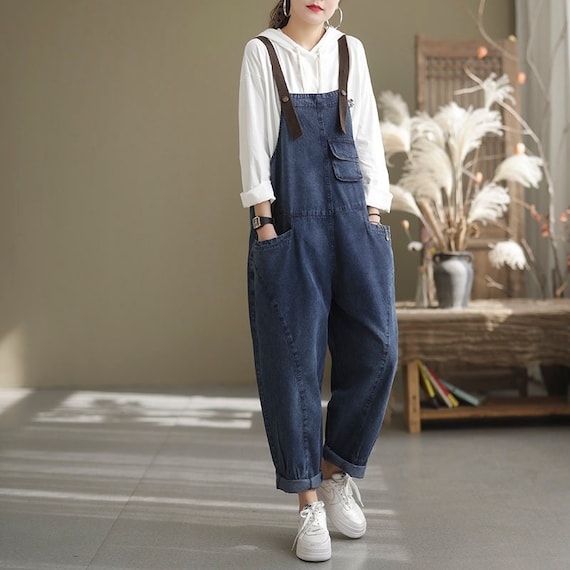 Sexy Dance Women Loose Cotton Linen Jumpsuit Dungarees Playsuit India | Ubuy