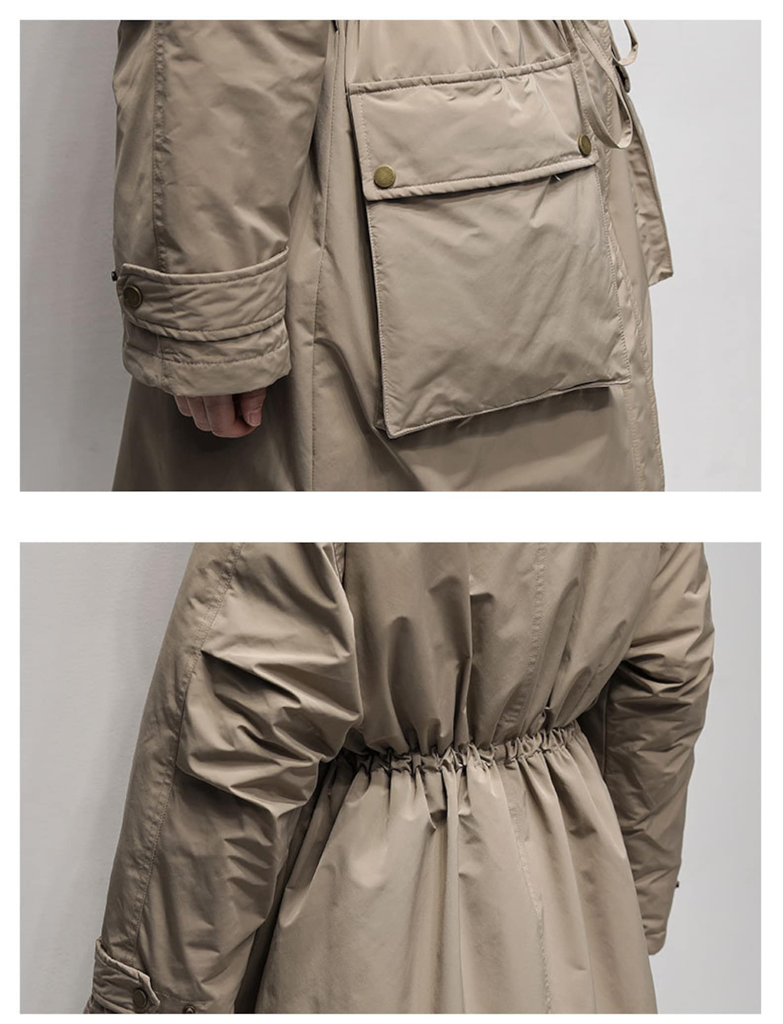 Winter Women's Midlength Down Coat, Loose Down Jackets, Long Down Coat