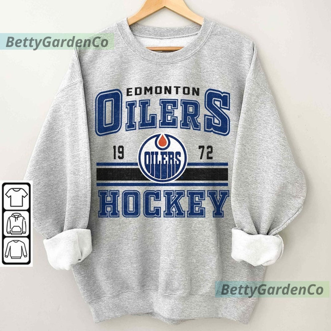 Edmonton Oilers Shirt, Vintage Edmonton Oilers Shirt, Hockey Shirt