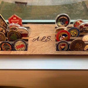 Coin Display Rack