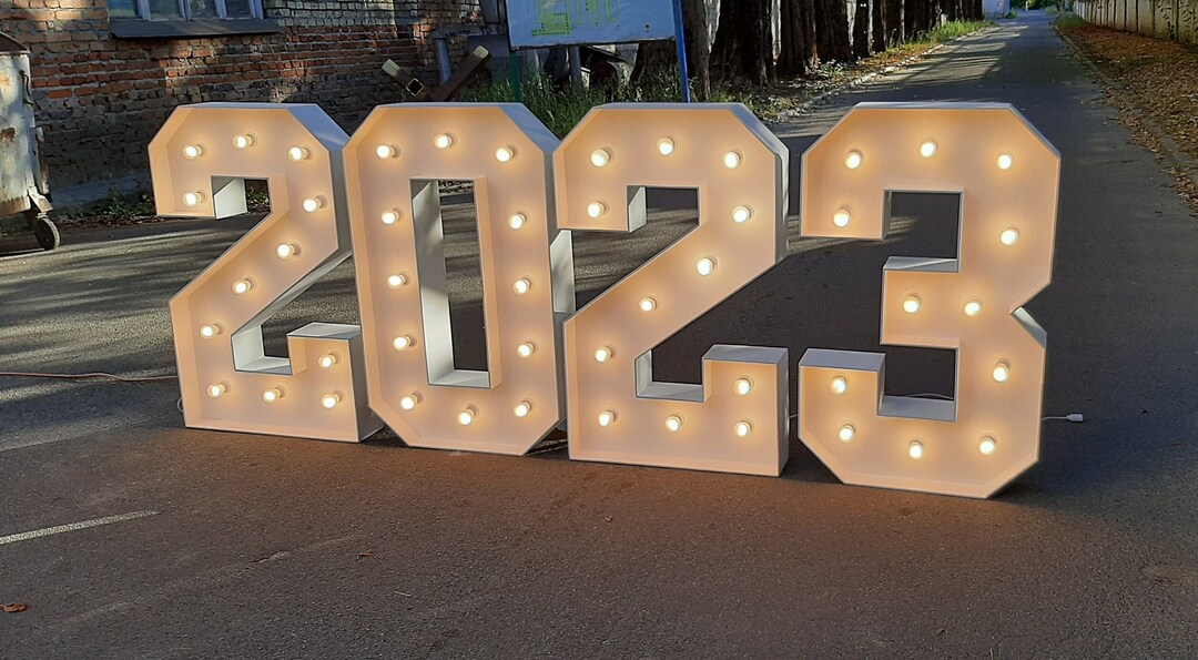 NEW YEAR 2024, Marquee Sign, Transform Your New Year's Celebration Into