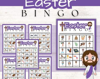 Easter Bingo | Christian | Sunday School |