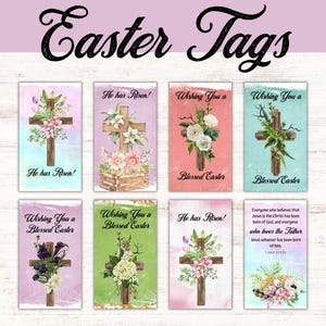 Printable Easter Gift Tags | Easter Printables | Easter Gifts
