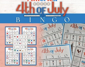 America 250 & 4th of July Bingo Printable | Patriotic Activity for Kids (2026)
