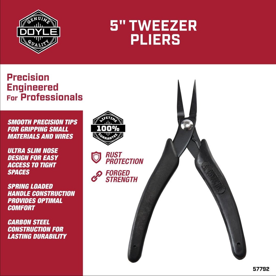 DOYLE 5 In. Tweezer Pliers and DOYLE 5 in Side Cutters Etsy