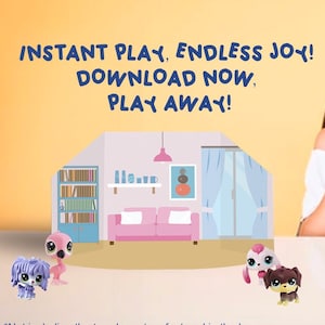 Paper Dollhouse, Background Scenes, Printable Activity Sheets, Cut and Create, Fun Arts and Crafts Activity for Kids, 3D paper backdrop