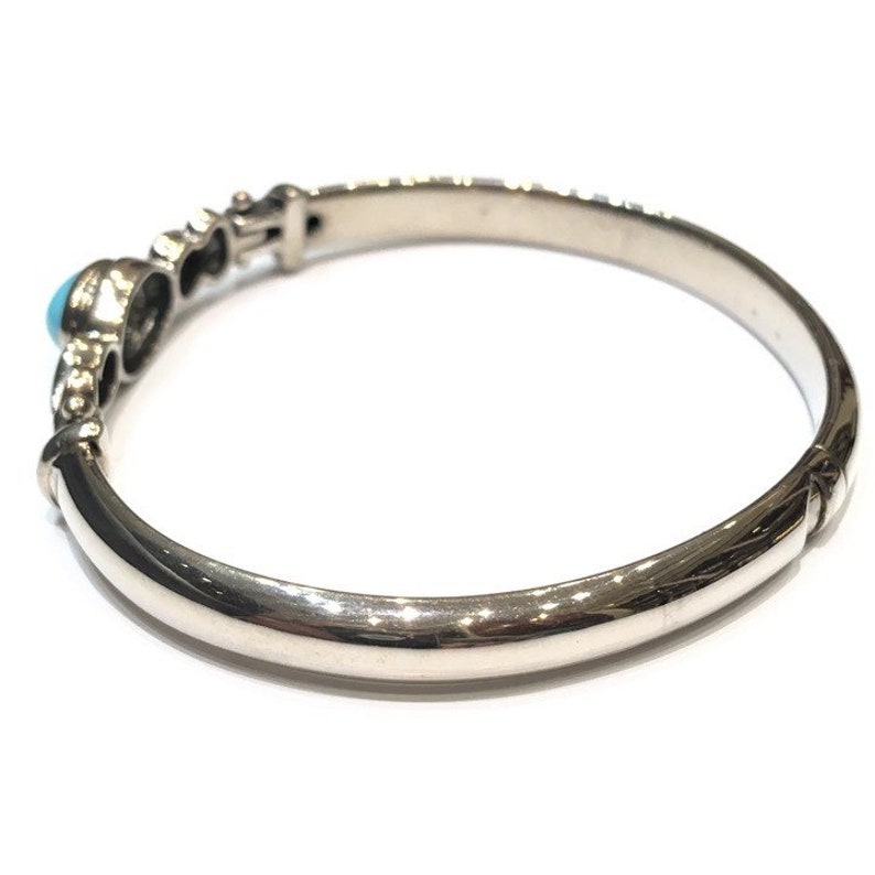 Greek style silver 925 bracelet with turquoise handmade jewellry