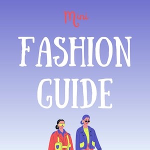 Mini Fashion Guide Ebook