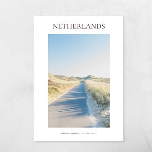 Niederlande | holländische | Nordsee | Dünen und Natur | Fotodruck | Reiseposter und Wandkunst