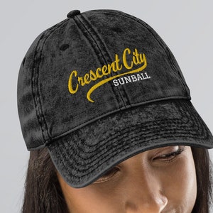 Crescent City Sunball Dad Hat | Officially Licensed Sarah J Maas Merch - HOEAB HOSAB - CCU - Hunt Athalar Bryce Quinlan - bookish Hat