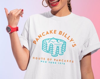 Pancake Billy's T-Shirt - One Last Stop Bookish Tee