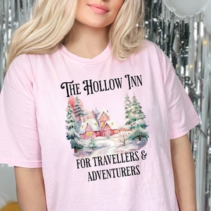 The Hollow Inn Comfort Colors Shirt | Once upon a Broken Heart merch | Stephanie Garber | OUABH | Magnificent North | Evangeline Fox