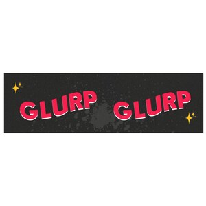 Glurp Glurp Auto-Magnet | Lustiger Dungeon Crawler Carl Auto-Magnet | Auto-Accessoire für Bücherwürmer | Geschenk für DCC-Fans | Princess Posse