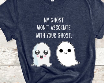 Six of Crows Tshirt - Grisha - Leigh Bardugo - Shadow & Bone - Kaz Brekker - Matthias - My ghost won't associate with your ghost