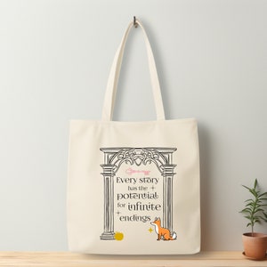The Fox Tote Bag - OUABH Inspired Bookish Gift For Readers