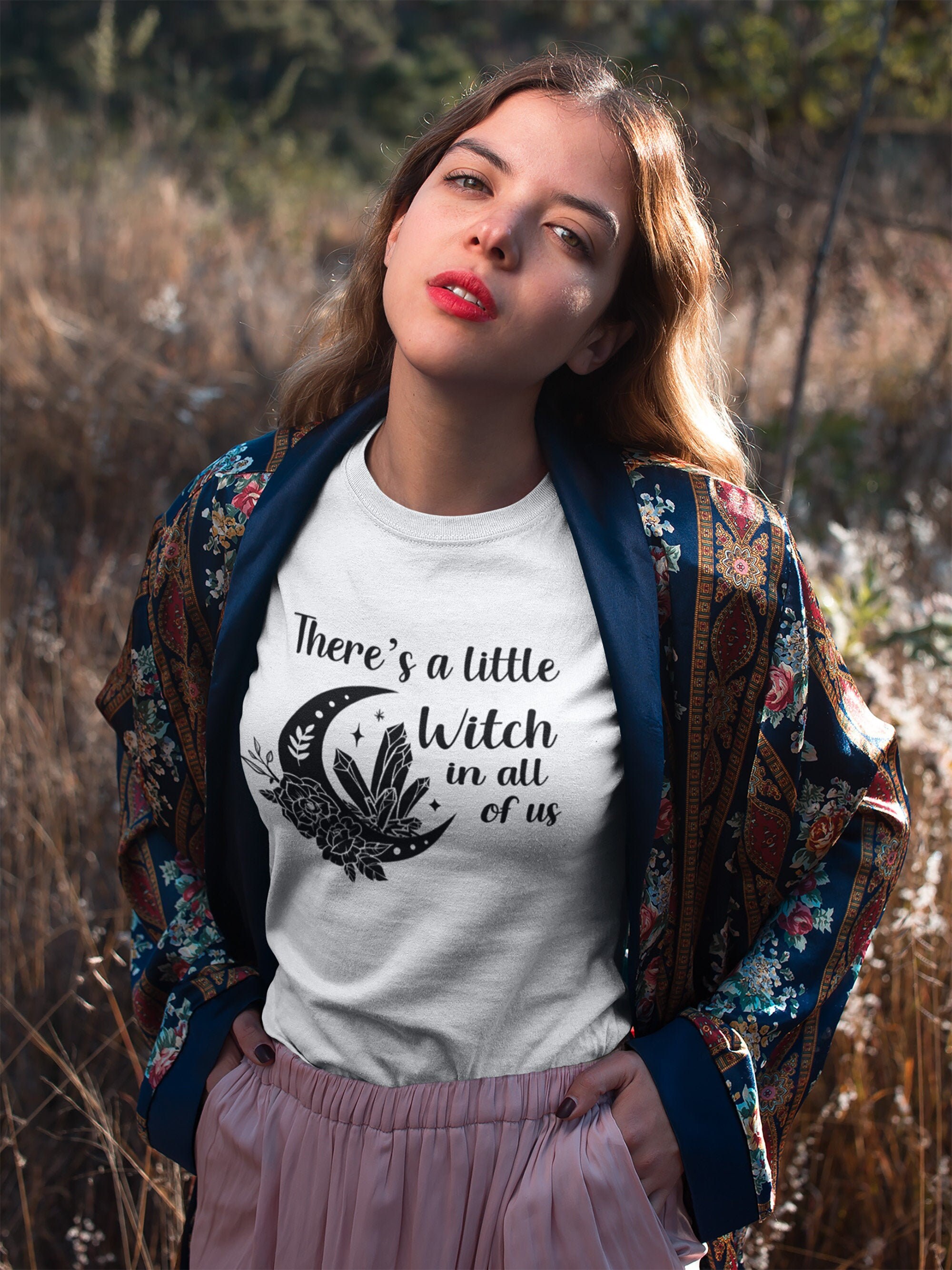 Practical Magic Tshirt - There's a Little Witch in All of Us - Midnight ...