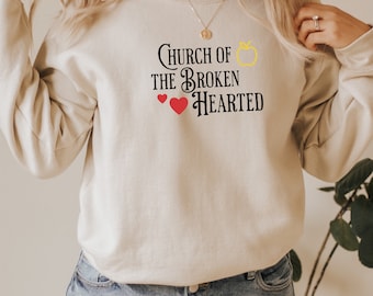Felpa Chiesa del Cuore Spezzato / Once upon a Broken Heart / Stephanie Garber / OUABH / Merchandising Booktok / Evangeline Fox