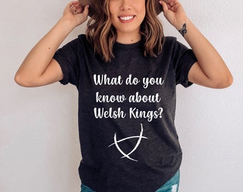 Raven Cycle T Shirt - Welsh Kings - Maggie Stiefvater - Blue Sargent - Gansey - Ronan Lynch - Adam Parrish - The Raven Boys Shirt - Bookish