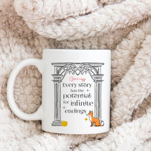 The Valory Arch White Mug | Once upon a Broken Heart merch | Stephanie Garber | OUABH |The Magnificent North | Evangeline Fox