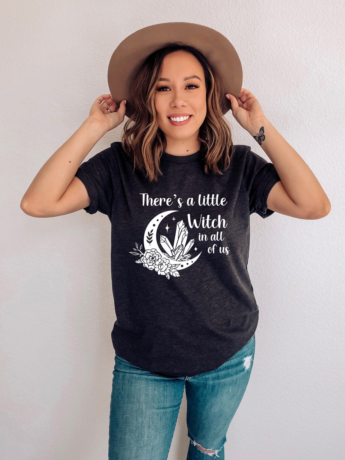 Practical Magic Tshirt - There's a Little Witch in All of Us - Midnight ...