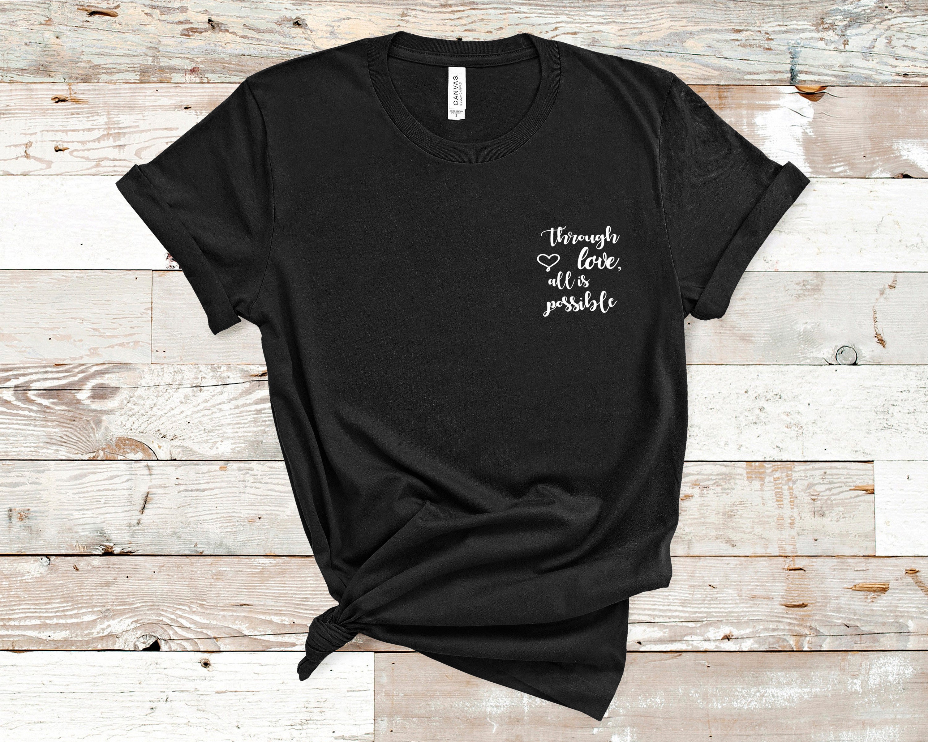 Crescent City Through Love All is Possible Pocket Tee - Etsy