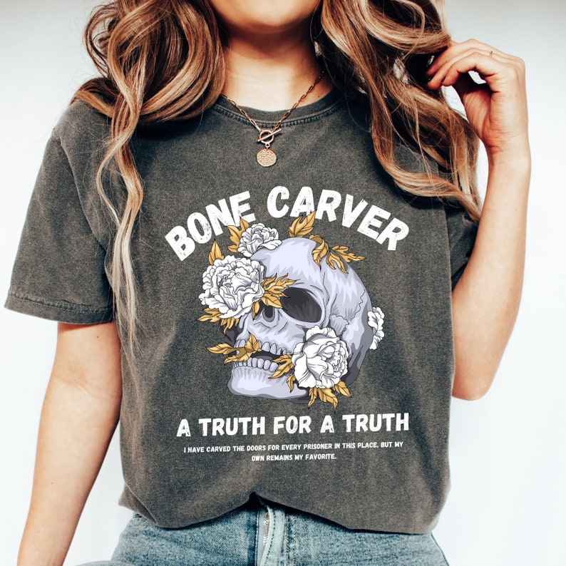 The Bonecarver Comfort Colors T-shirt | ACOTAR | Officially Licensed ...