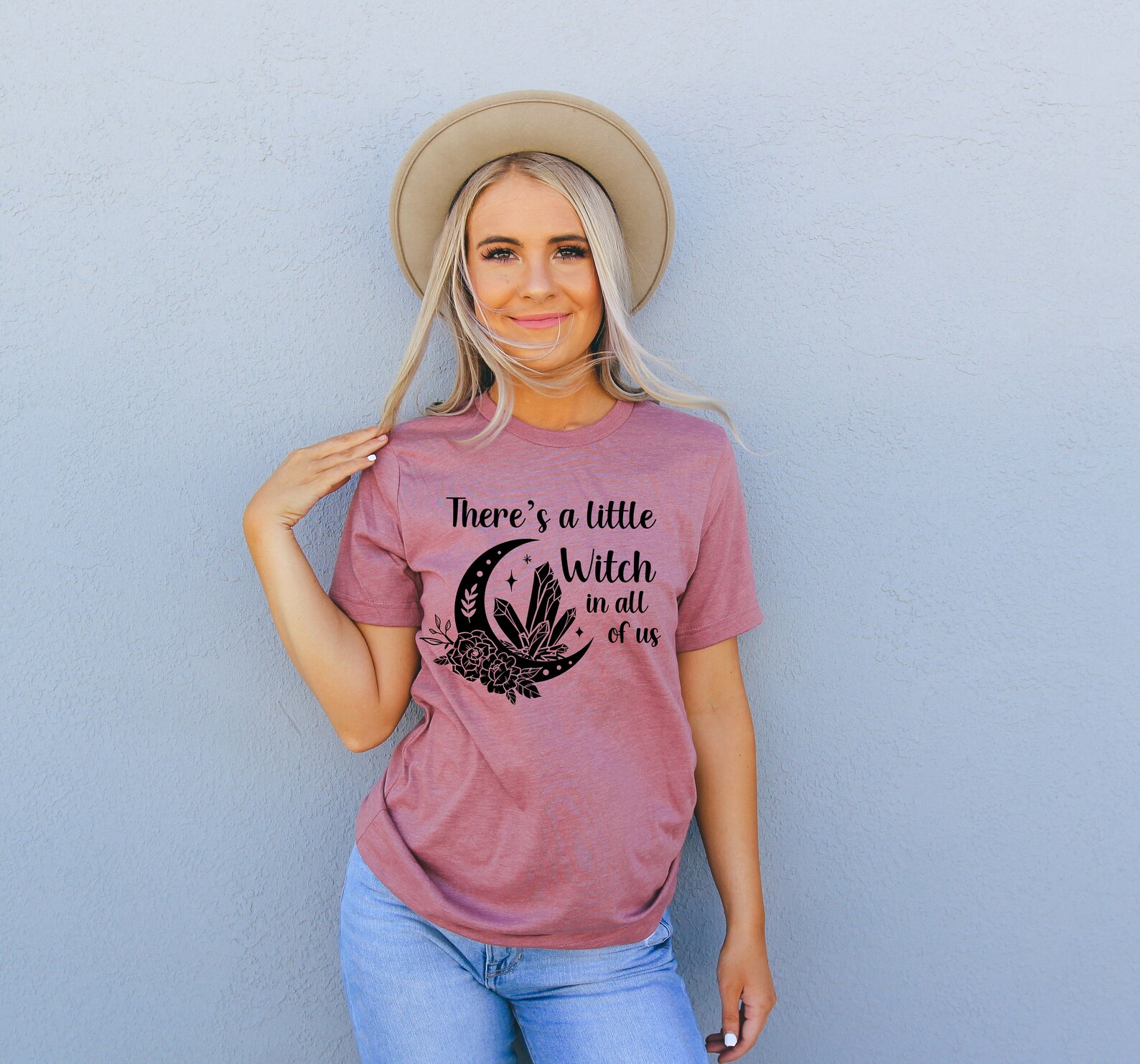 Practical Magic Tshirt - There's a Little Witch in All of Us - Midnight ...