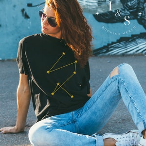 Addie LaRue T-Shirt - Addie LaRue Freckles Constellation of Stars tee - V E Schwab - Bookish Tees - The Invisible Life of Addie LaRue