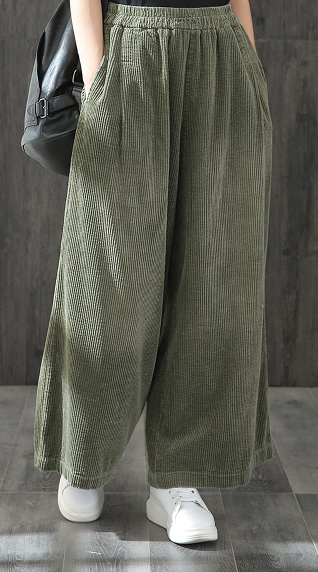 Corduroy Pants Womencorduroy Casual Pantsvintage Loose - Etsy